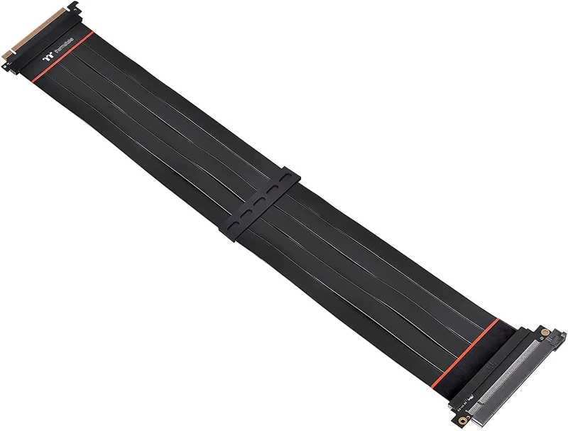 Thermaltake TT Premium PCI-E 4.0 High Speed Flexible Extender Riser Cable 600mm AC-059-CO1OTN-C1