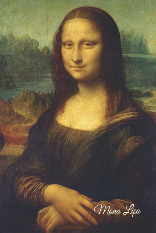 Mona Lisa: 333 Blank Notebook Pages Ask and you shall receive. Write to your wishes they will all come true. - Image 1