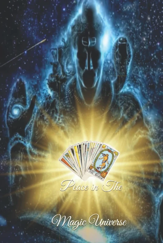 Peace in The Magic Universe: 333 Blank Notebook Pages Ask and you shall receive. Write to your wishes they will all come true. - Image 1