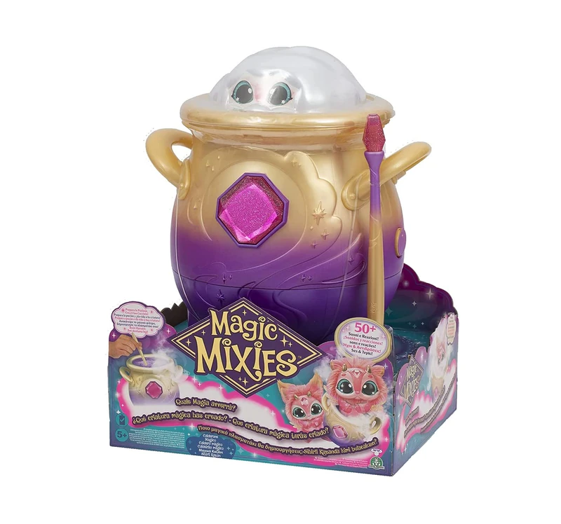 Magic Mixies Famosa My Pink Plush Interactive Toy MGX0000
