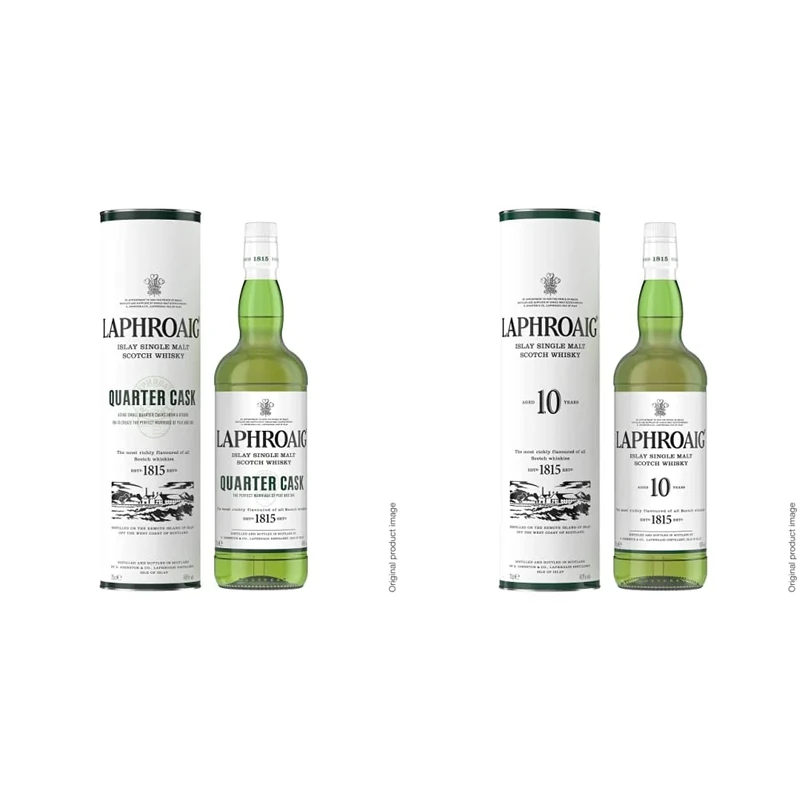 Laphroaig Quarter Cask Scotch Whisky, 2 x 70cl