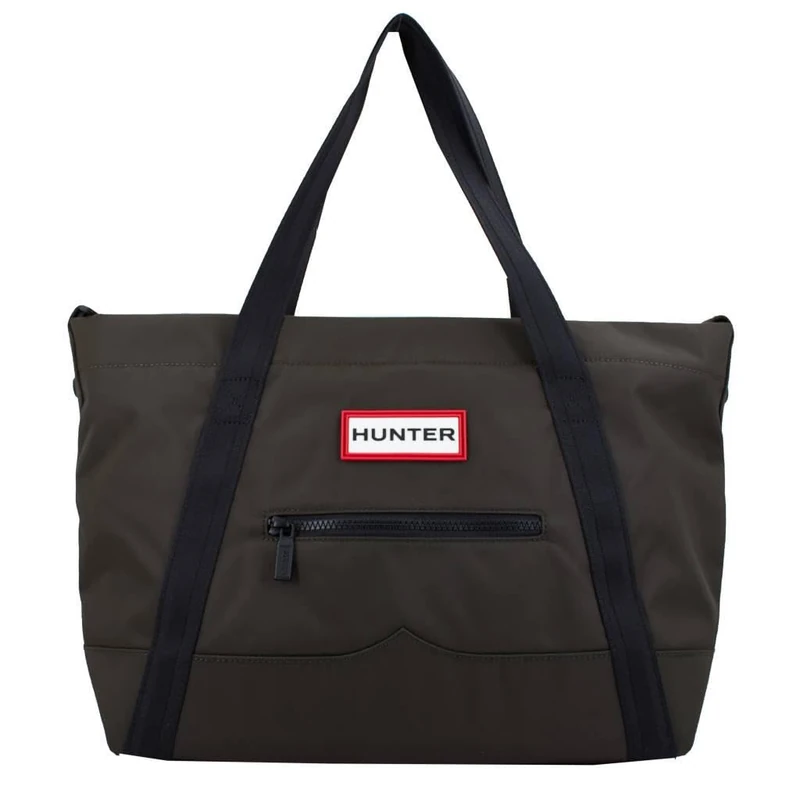 Hunter Nylon Midi Topclip Tote One Size Dark Olive
