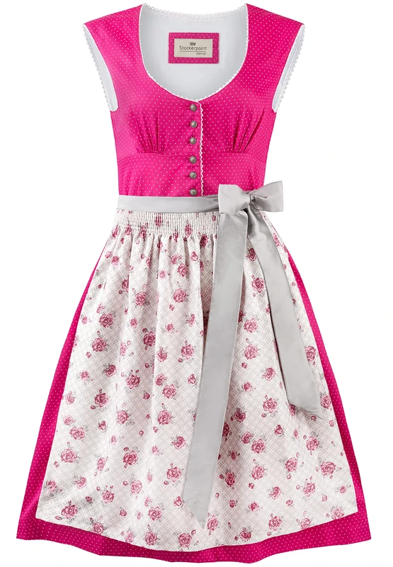 Stockerpoint Women's Elvira Dress, Pink, 34