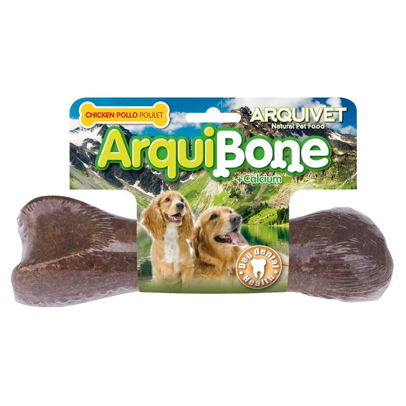 Arquivet Arquibone Chicken 12 Units 20 cm, 265 g - Bones for Dogs - Snacks, Treats, Rewards and Treats, Made with Natural Ingredients