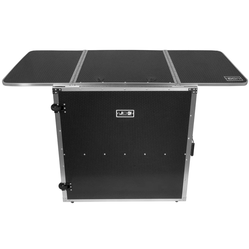 UDG FlightCase Fold Out DJ Table + (Wheels) - Silver MK2