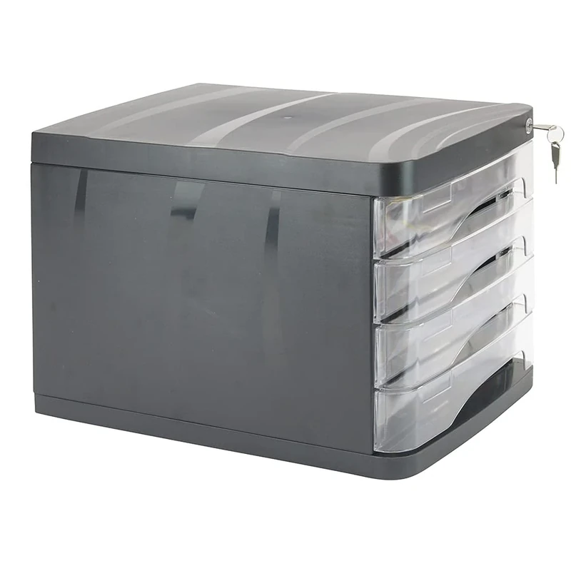WAYTEX 931052 Filing Unit with 4 Drawers for A4 Document - Image 1