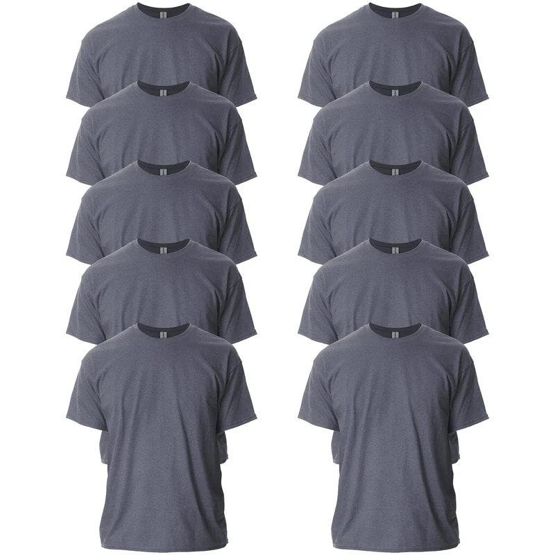 Gildan Men's, Ultra Cotton T-Shirt, Style G2000, Dark Heather, L