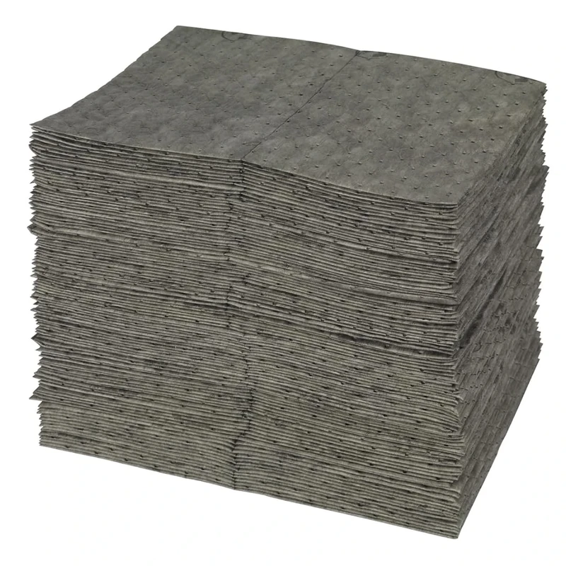 MRO Plus Perforated Absorbent Roll, 400mm x 500mm, Gray, Pack of 100