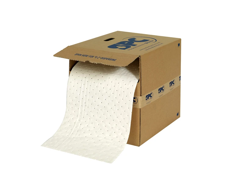 SXT Oil Absorbent Roller, 380mm x 46m, White