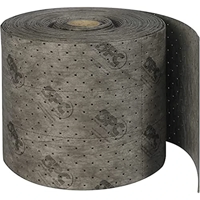 Absorbent Roll for Heavy Traffic, 46.00m x 380.00mm, Gray