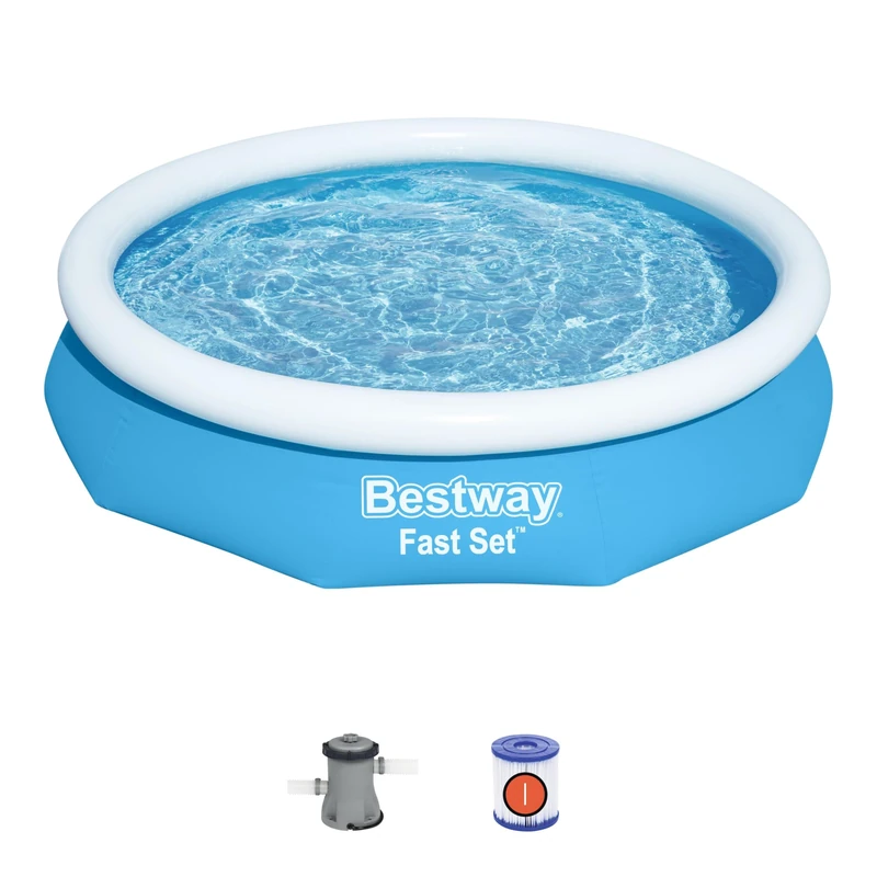Bestway Inflatable Pool 305 x 66 cm Blue 3200 L - Image 1