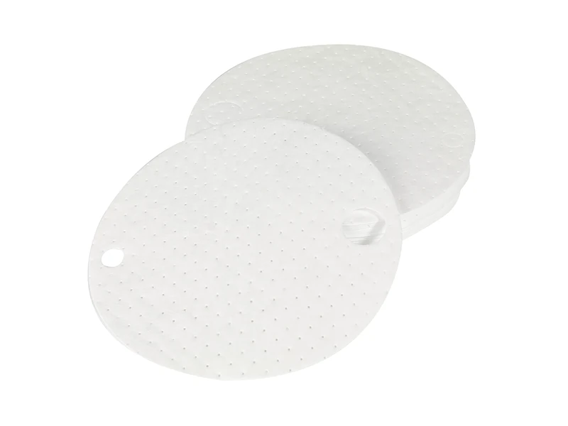 Oil Absorbing Drum Lid, 560mm, White, Pack of 25