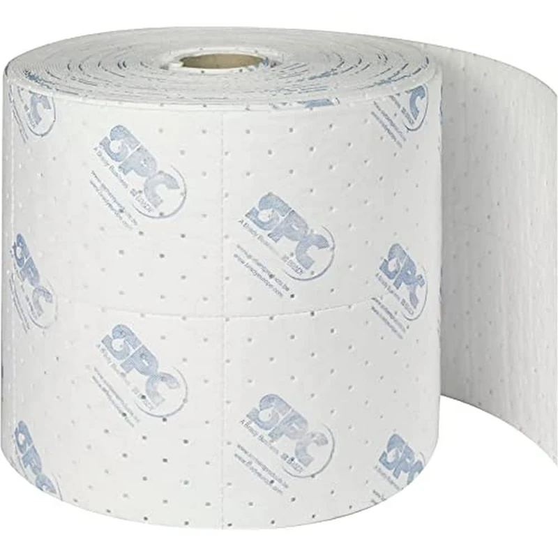 Oil Plus Absorbent Roll, 380mm x 46m, White