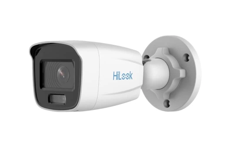 HiLook By Hikvision IPC-B229H 2MP ColorVue Lite Fixed Network PoE IP Bullet Camera – White (2.8mm)