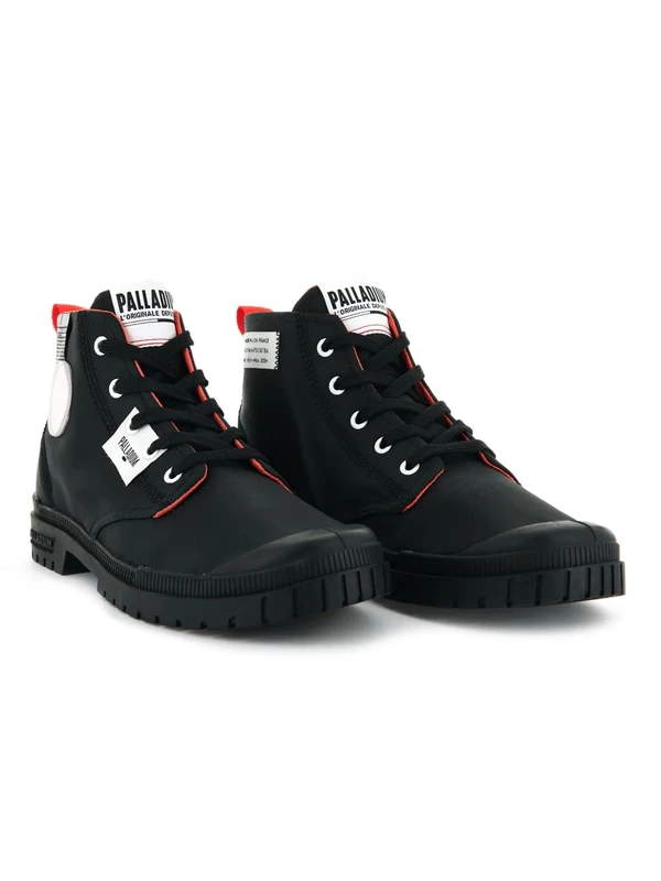 Palladium, Sp20 Overlab, Sneaker unisex, Black, 3 UK