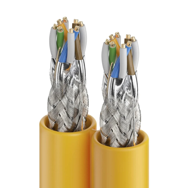 PureLink 100 m Cat7 Duplex Installation Cable S/FTP CPR Eca 10 Gbit Ethernet 600 MHz Network Cable Installation Cable - Image 1