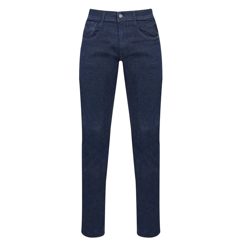 Replay Men's Anbass Jeans, 7 Dark Blue, 4034