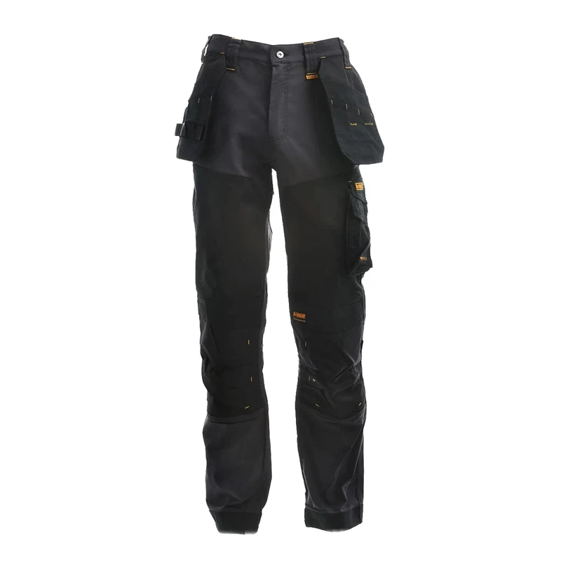 DEWALT Memphis Stretch Trouser 32W 33L Black/Grey