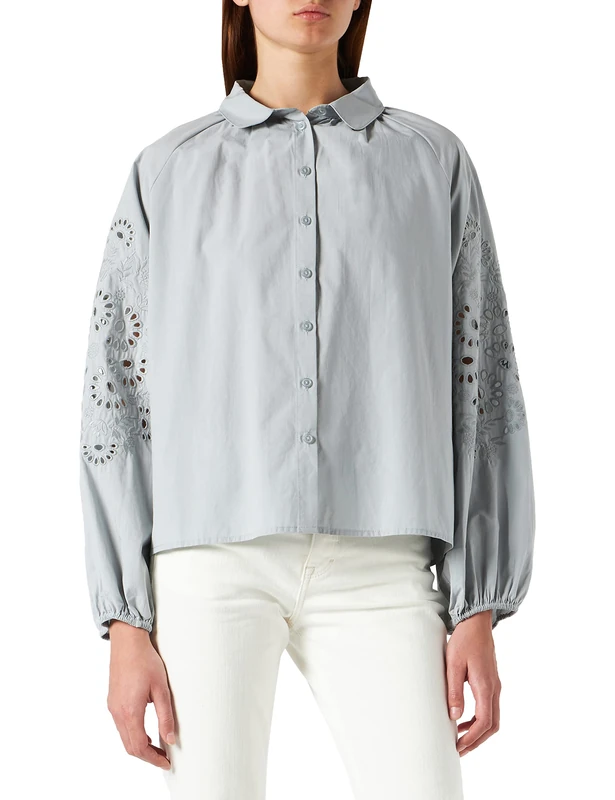 PART TWO Women's LerkePW SH Shirt, Quarry, 38