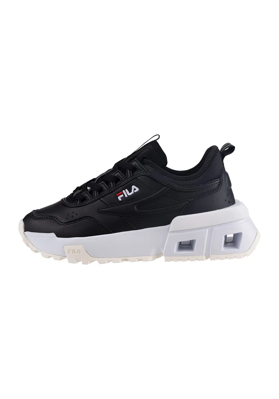 FILA Women's FFW0125 Sneaker, Black, 5.5 UK