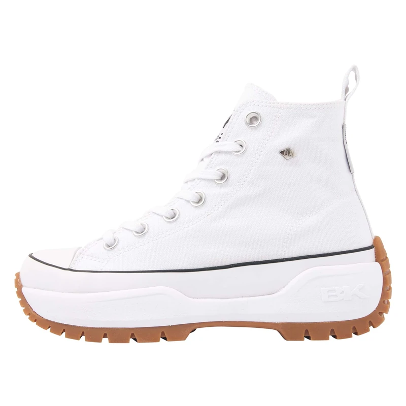 British Knights Kaya MID Fly, Sneaker, White,