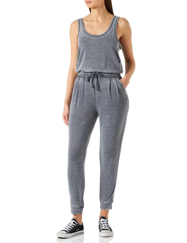 7 For All Mankind Women's JSOL2720BL Overalls, Black, XS