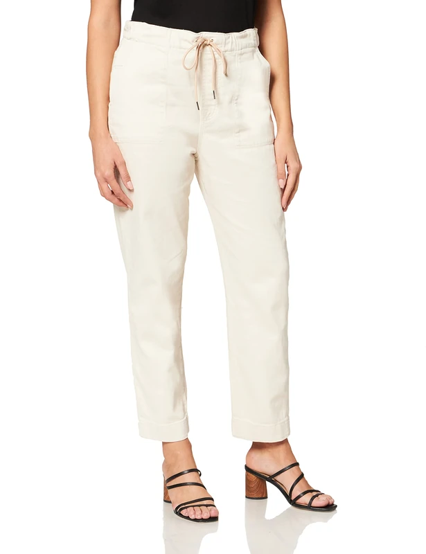 7 For All Mankind Women's JSUTV690AL Slacks, Beige, 27