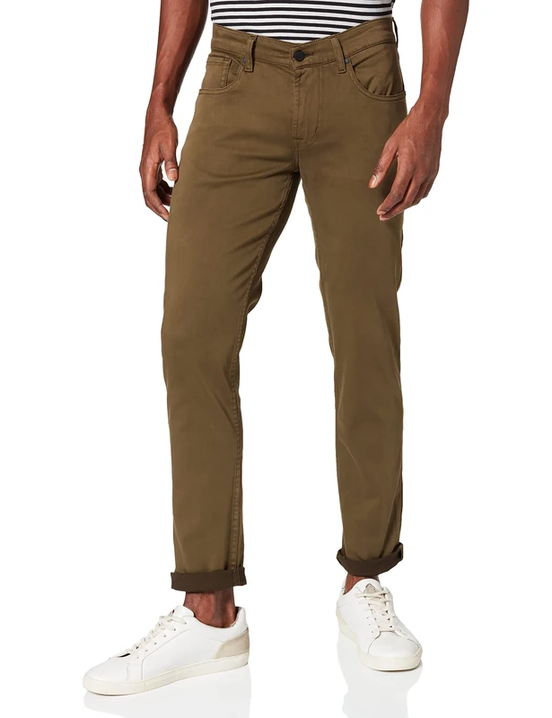 7 For All Mankind Men's JSMXV600AM Pants, Green, 40
