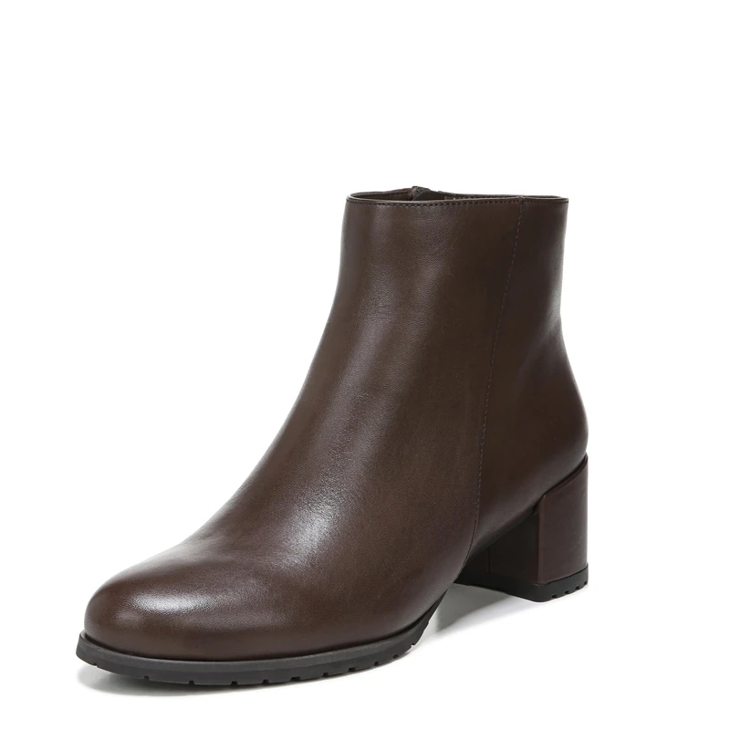 Naturalizer Women's Boots - Bay, Chocolate Leather, UK 6, Medium Fit