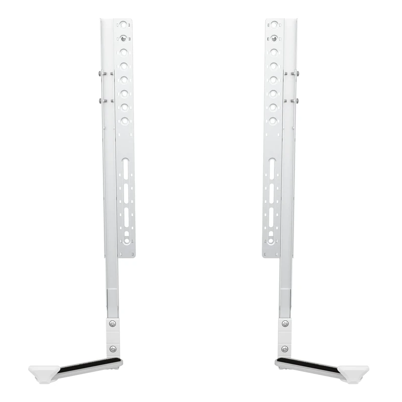 AVF Universal Sound Bar Mount - Soundbar Speaker Bracket Kit, Attach to TV or Directly To Wall, Fits Most Sound Bars, Adjustable, 13kg Limit (White)