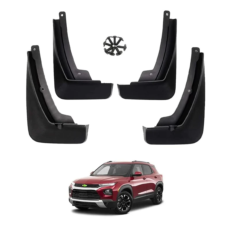 Autorder Mud Flaps Splash Guards for 2021 2022 Chevrolet Chevy Trailblazer Mudguard Mudflap Fender Flares Fit Trailblazer Front and Rear Mud Guard Set of Four