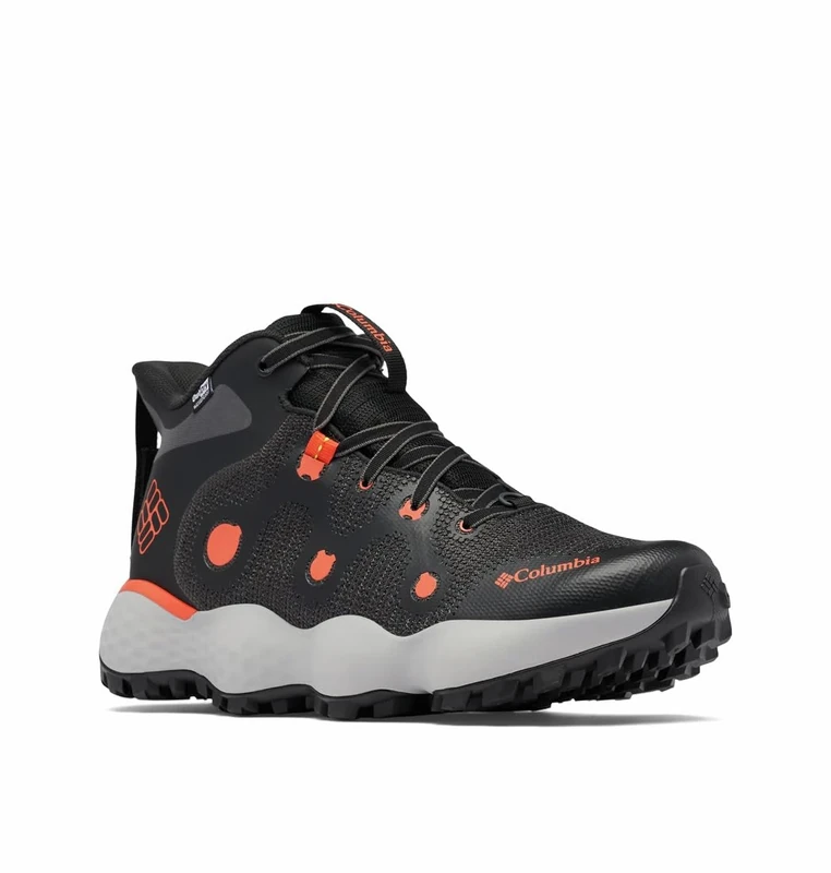 Columbia Men's Escape Thrive Endure Hiking Shoes, Dark Grey Red Quartz, 6 UK - Image 1