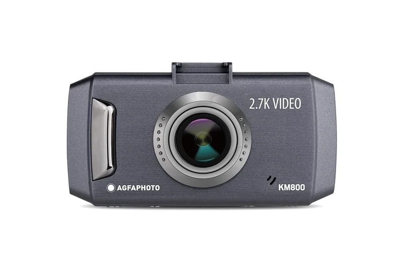 AgfaPhoto Realimove KM800 HD Dashcam | Car Camera with 2.7 Inch LCD Screen & 150° Wide Angle Lens | with G-Sensor, Loop Recording, Parking Mode & Motion Detection - Image 1