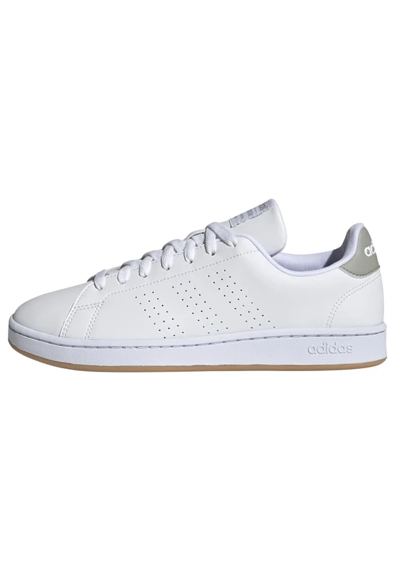 adidas Men's Advantage Sneaker, Ftwr White Ftwr White Metal Grey, 8 UK