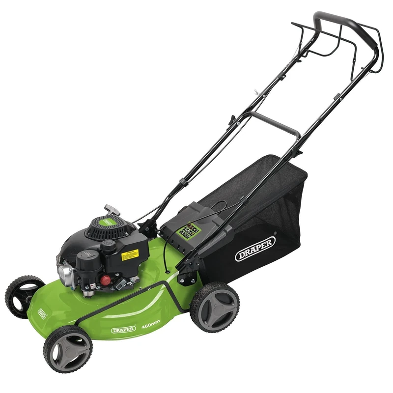 Draper 08672 Self-Propelled Petrol Lawn Mower, 460mm, (150cc/3.6HP)