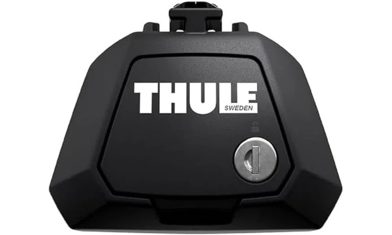 Thule Raised Rail Evo Foot For Vehicles Four-pack Black Black, One-Size