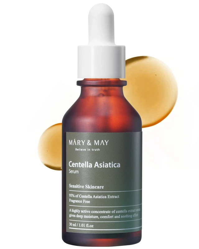 Mary&May Centella Serum - 95% Cica Extract, Soothing & Elasticity