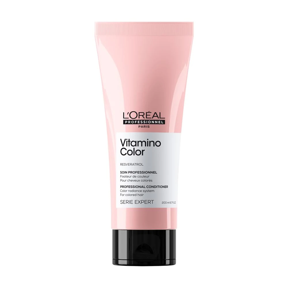L’Oréal Professionnel Vitamino Color Conditioner 200ml, Colour Protection and Shinier Hair, Soft & Protected Hair, For Coloured Hair 200ml