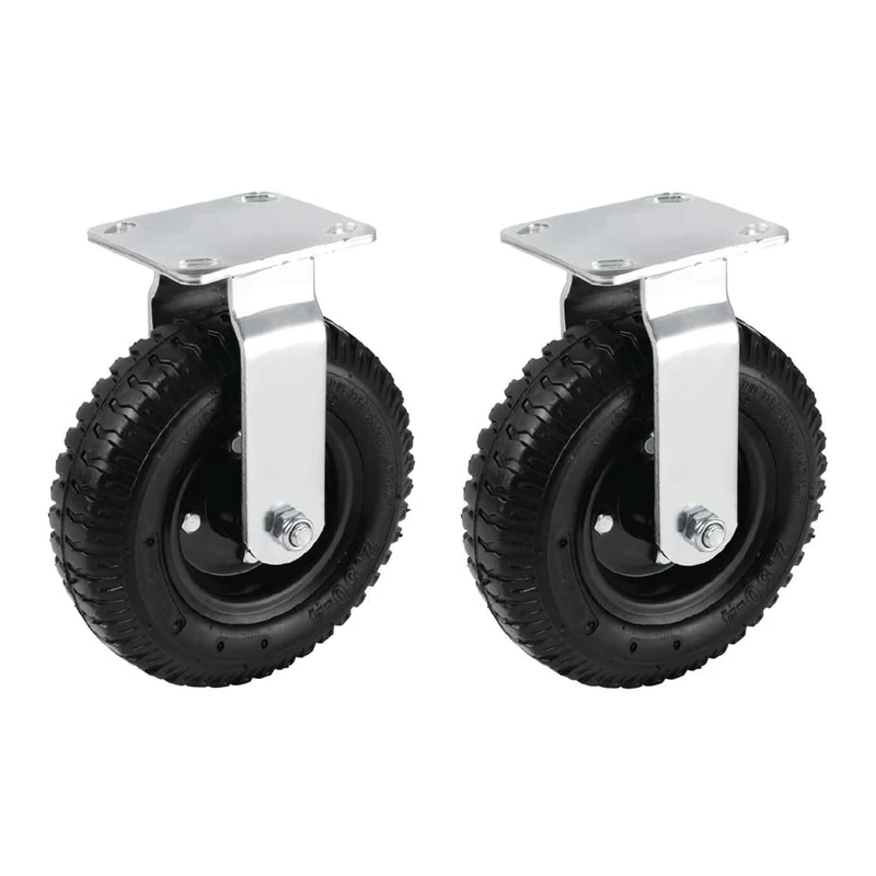 Bolero Fixed Wheels 11kg - Heavy Duty Casters for Luggage Cart AG638 - Image 1