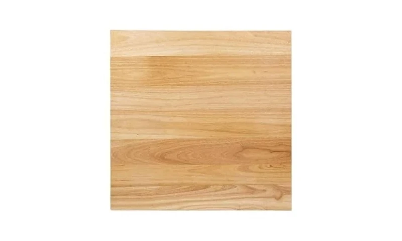 Bolero Pre-Drilled Square Table Top Natural Effect - 700x700mm