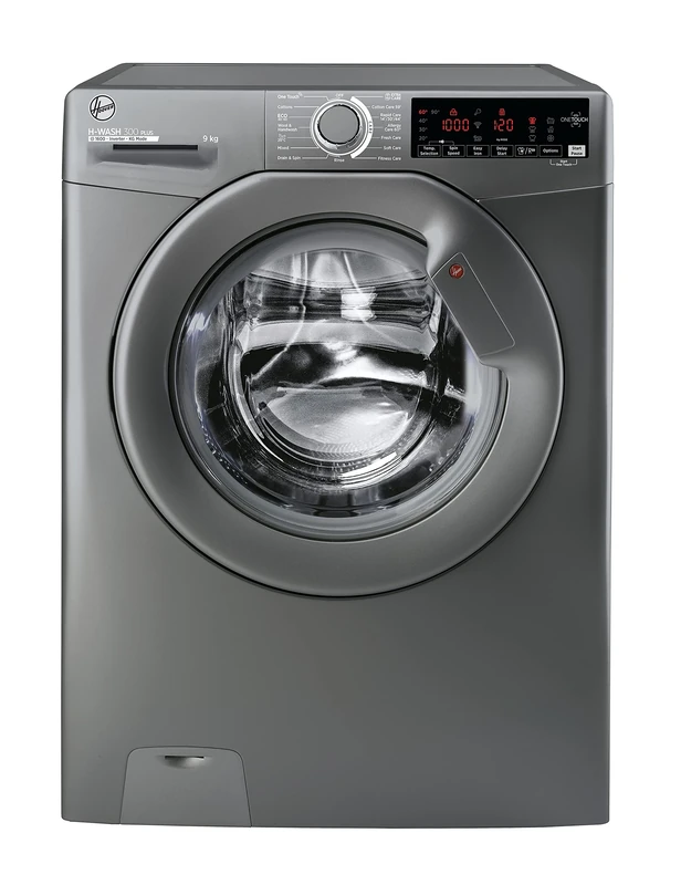 Hoover H-Wash 300 Free-Standing Washer - 9kg, 1600rpm, Graphite