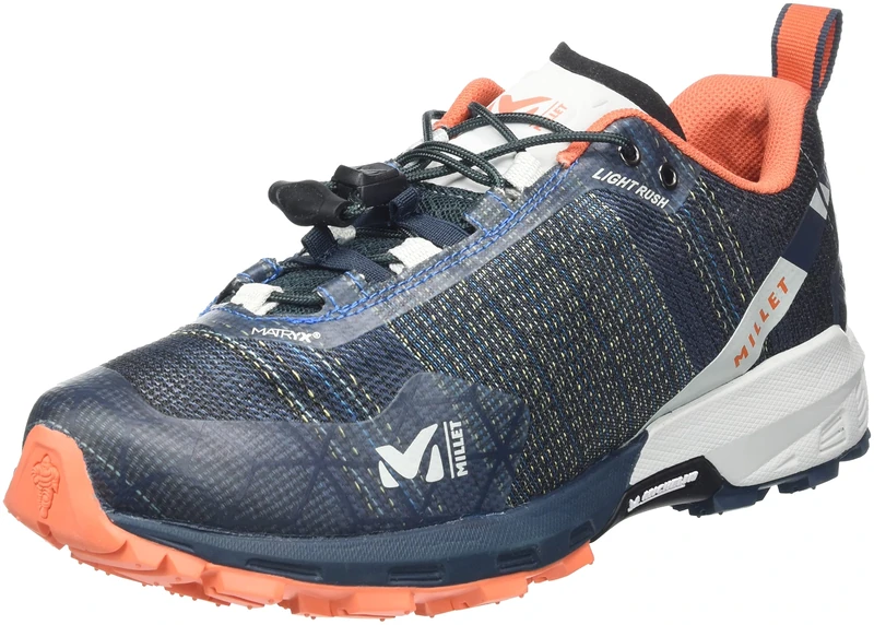 Millet - Light Rush W - Low Trail Running Shoes - Women - Matryx Textile and Michelin Sole - Blue - Image 1