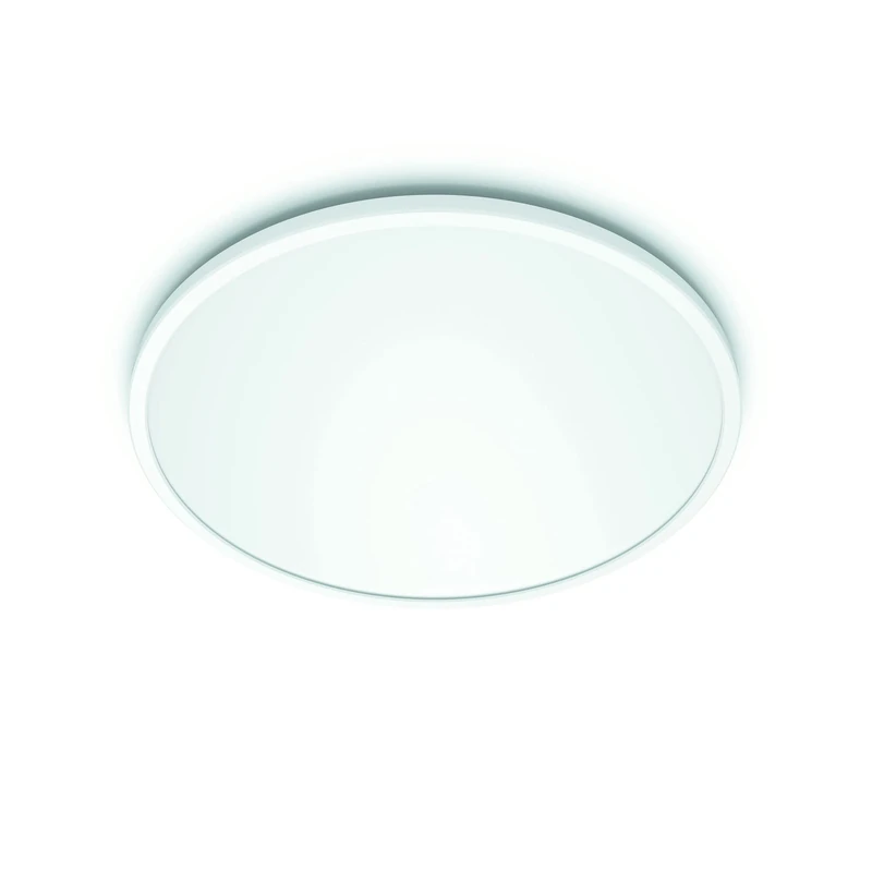Philips LED SuperSlim SceneSwitch Dimmable Ceiling Light 4000K 18W [Cool White - White] For Indoor Home Lighting in Livingroom and Bedroom.