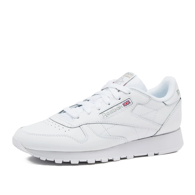 Reebok Unisex Classic Leather Trainers, FTWR White FTWR White Pure Grey 3, 52 EU