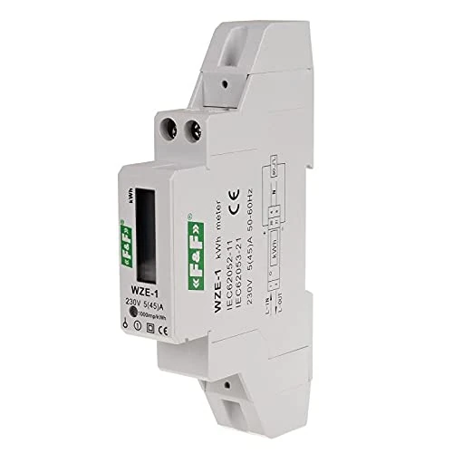Single Phase Energy Consumption Meter 45A MID WZE-1 Compliance