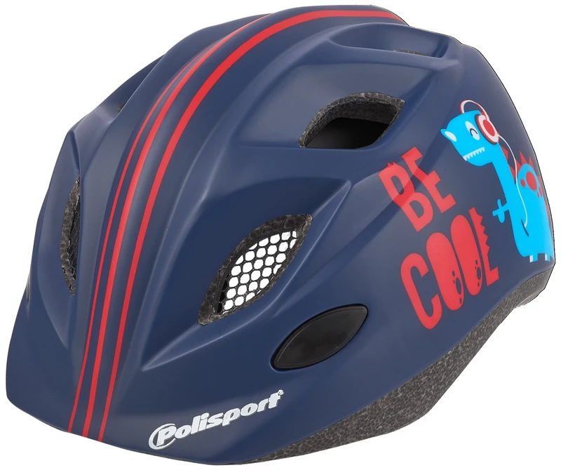 POLISPORT 8740900015 Junior Bike Helmet S 52-56 cm Be Cool Urban Style Lightweight Bike Helmet