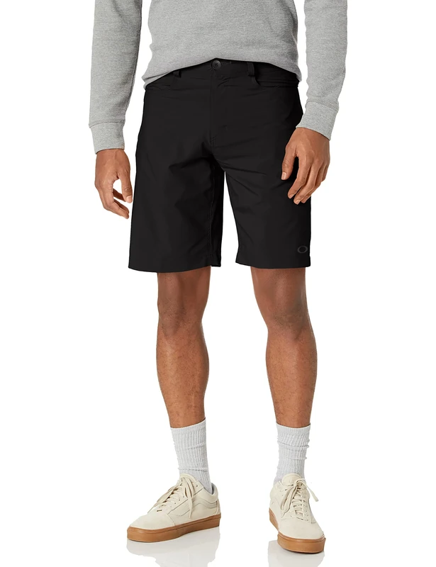 Oakley Men's Standard Baseline Hybrid 21" 2.0 Short, Blackout, 34
