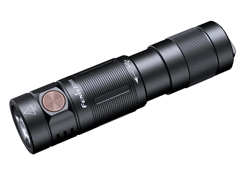 fenix E09R Rechargeable Mini Flashlight,Black