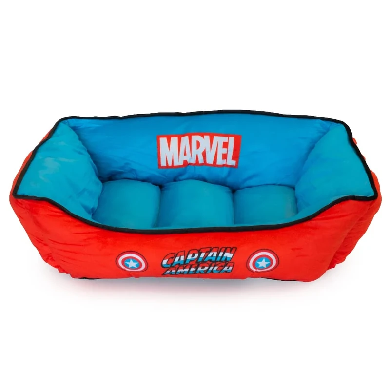Buckle-Down Dog Bed Marvel Captain America Medium - Image 1