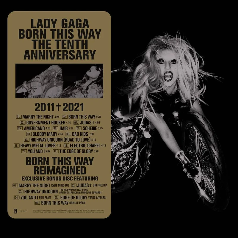 BORN THIS WAY THE TENTH ANNIVERSARY [VINYL]